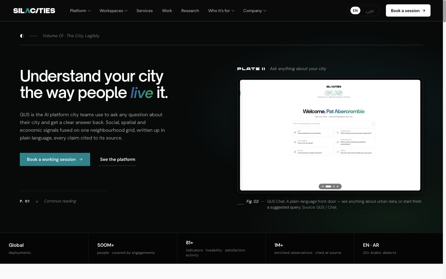 Helping city planners ask their city anything